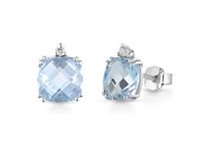 Orecchini Kioto Donna in Oro Topazio ORZEN-9KT/1PA